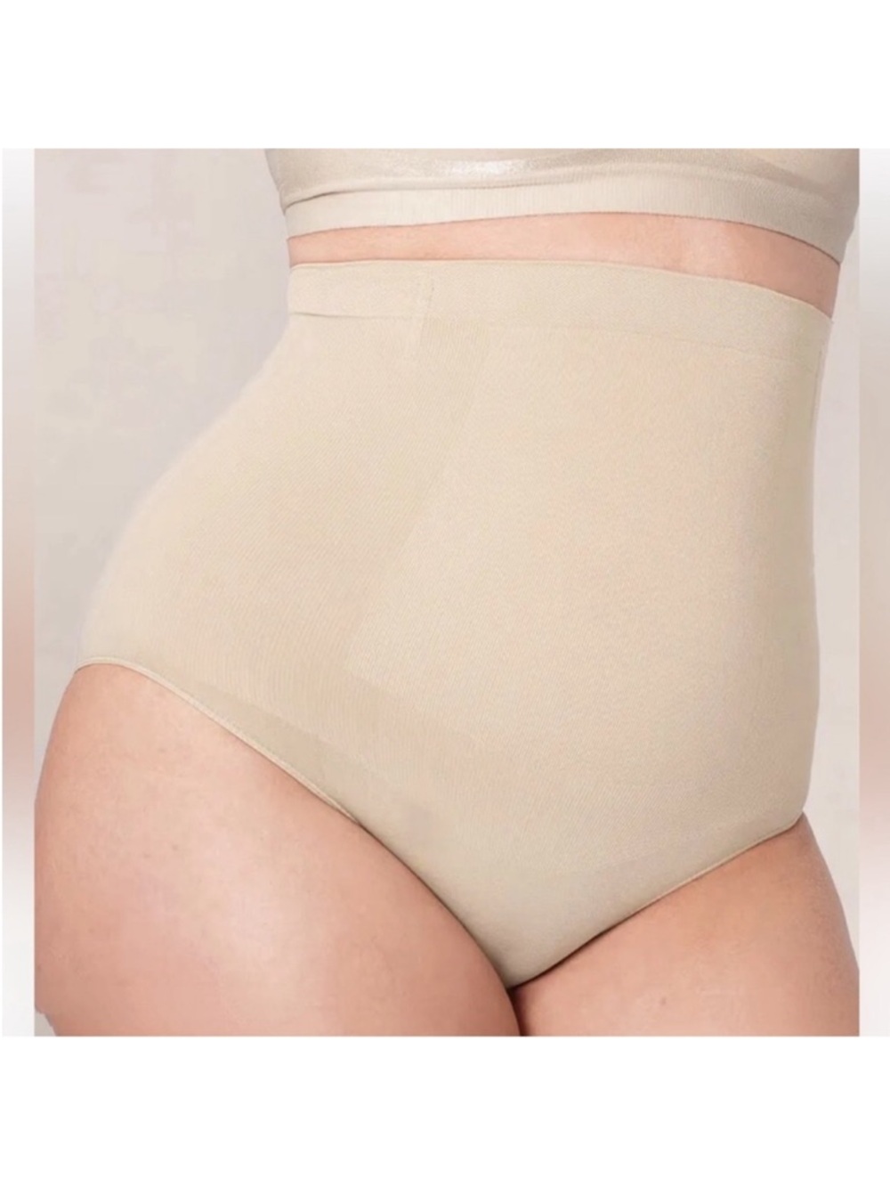 Shapermint Essentials Cream High Waisted Shaper Panty M/L